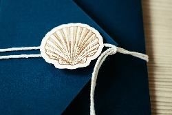 Partecipazione di Nozze Vintage Boat