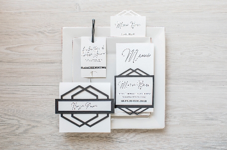 Partecipazione di Nozze Modern Calligraphy