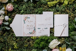 Partecipazione di Nozze Le Jardin Secret