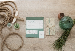 Partecipazione di Nozze Vintage Post