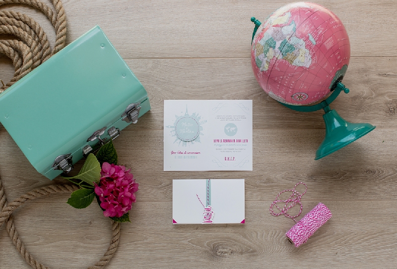 Partecipazione di Nozze City Sight