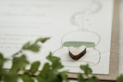 Partecipazione di Nozze Wood Heart-3
