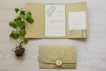 Partecipazione di Nozze Florilegium
