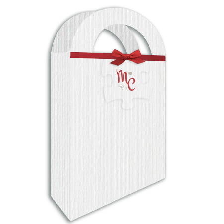 Puzzle Wedding Bag