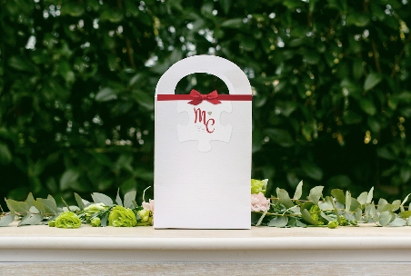 Puzzle Wedding Bag