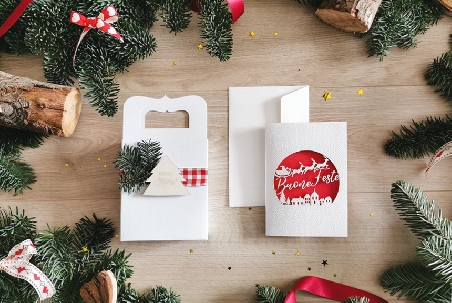 Kit Santa Claus Card