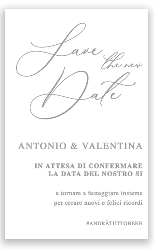 Save the Date Modern