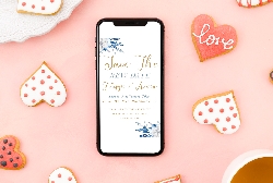 Save the Date New Blue