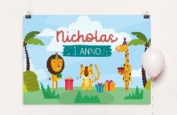 Poster Backdrop Jungle