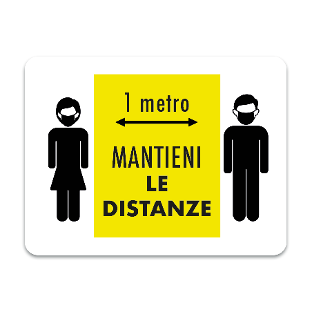 Adesivo Mantieni le Distanze