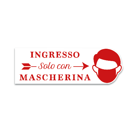 Adesivo Mascherina