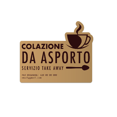 Adesivo Bar Take Away