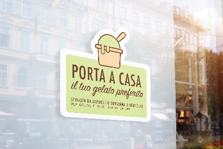 Adesivo Ice Cream Take Away