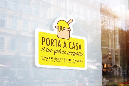 Adesivo Ice Cream Take Away