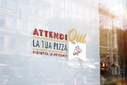 Adesivo Take away Pizza