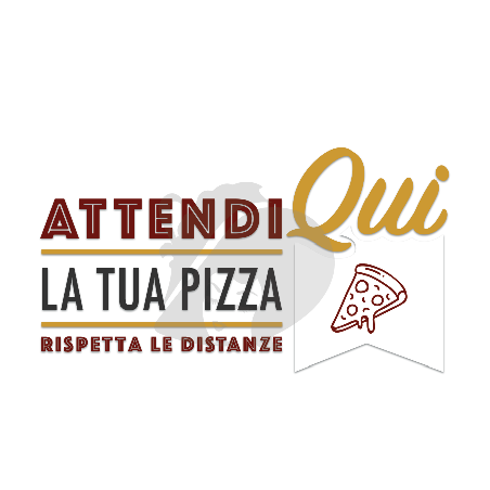Adesivo Take away Pizza