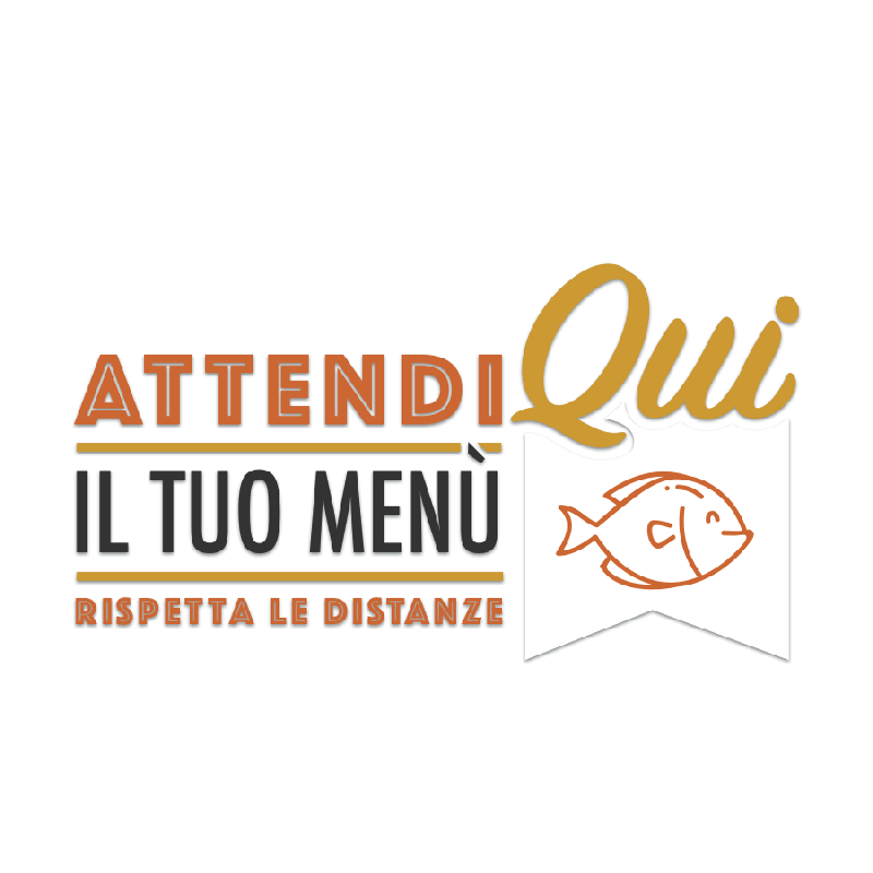 Adesivo Take away Ristorante