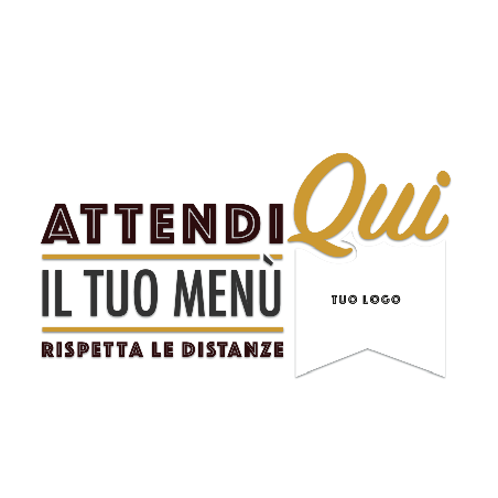 Adesivo Take away Logo