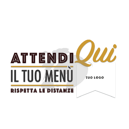 Adesivo Take away Logo