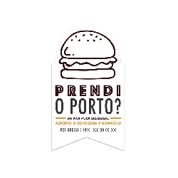 Adesivo Take Burger 