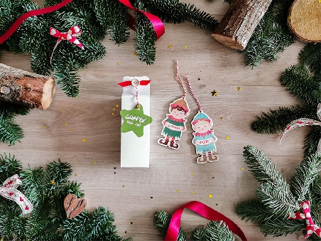 Pallina Elfo di Natale